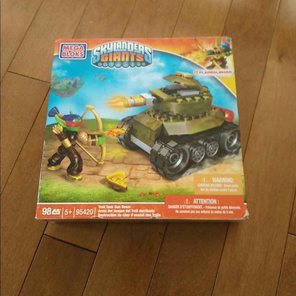 SOLD Unopened mega blocks sky lander